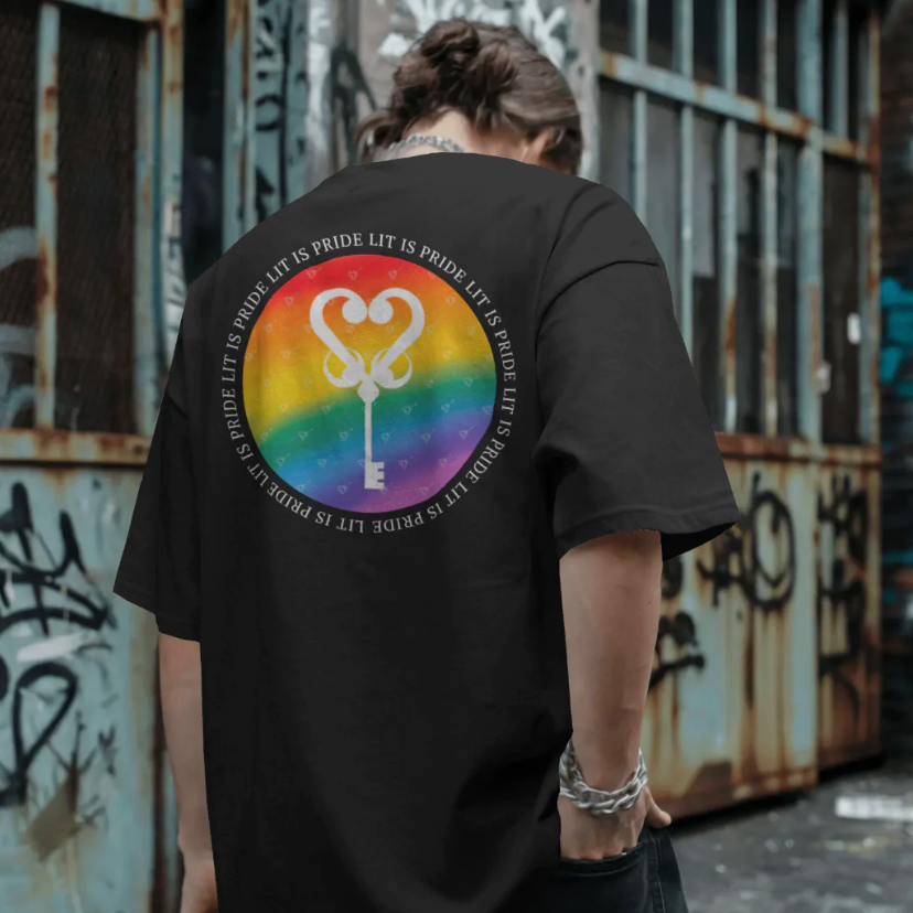 LIT IS PRIDE Circle Tee