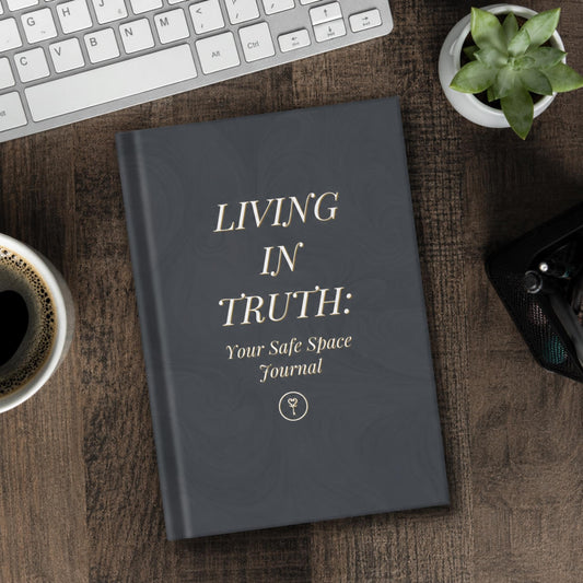 Living in Truth: Your Safe Space Journal, Guided Mental Health Journal, Daily Self-Reflection Notebook, Mindfulness and Wellness Workbook